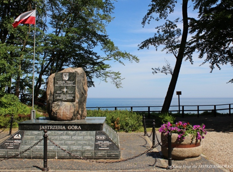 Obelisk Gwiazda P&oacute;łnocy w Jastrzębiej G&oacute;rze  